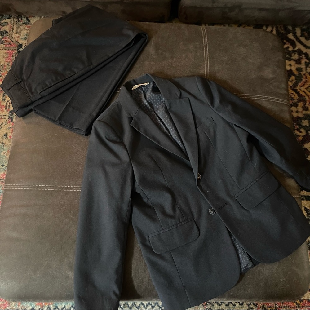 Boys Navy Blue Suit, size 8